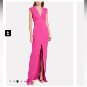 Solace London Ziva Spirit Front Gown size 2 in hot pink